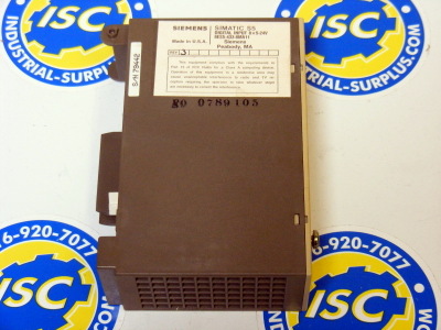 <b>Siemens - </b>6ES5-433-8MA11 Digital Input